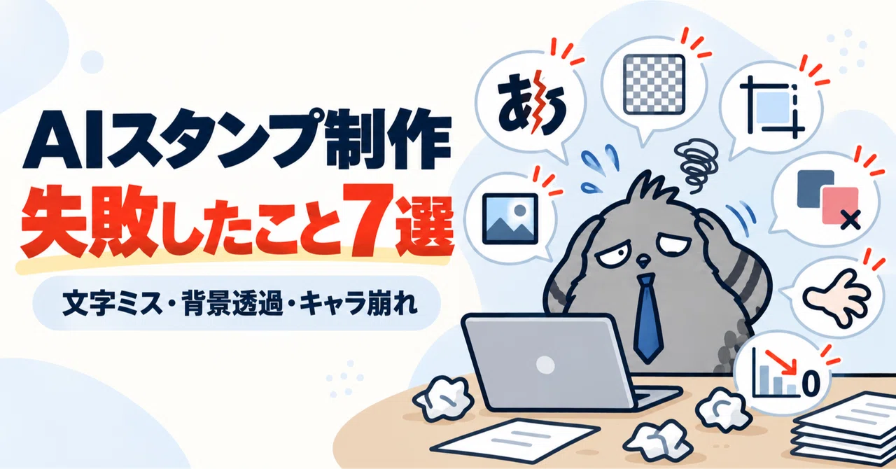 7 Failures When Creating LINE Stickers with ChatGPT: Text Errors ...