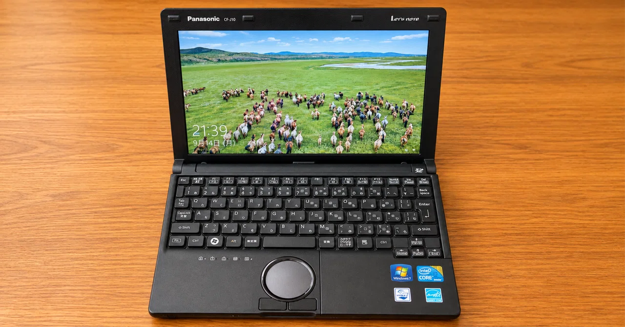 15年前のLet's note CF-J10がDebian 13 で生き返るか ⓵｜One-Winged