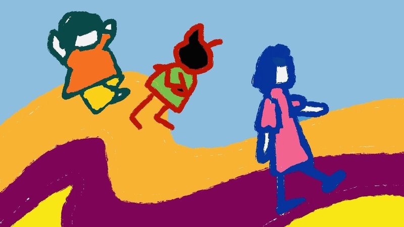 ワダシノブさん 夜に絵を描く お絵かき会 7 28 七海 Note
