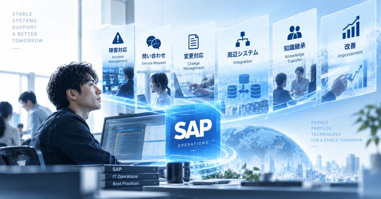 What is the job of SAP operations and maintenance?｜【公式】株式会社ディーシステム