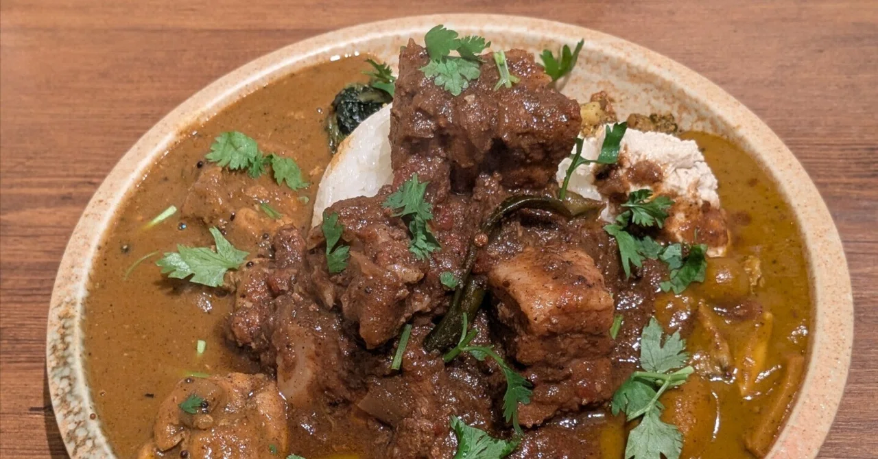 Two-Curry Combo @ Akatsutei (Nagoya City, Aichi Prefecture)｜バババイン