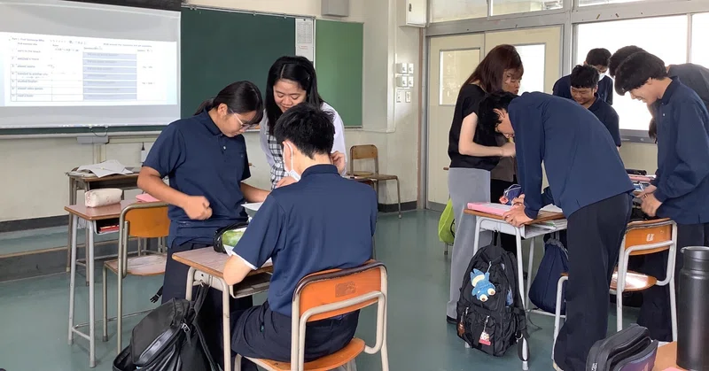 😸【貴志川高校】笑顔が飛び交う教室！1年生「英語コミュニケーションⅠ」公開授業レポート