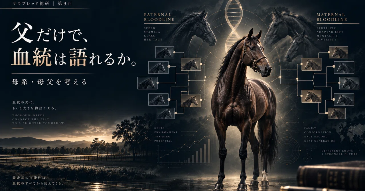 9｜父だけ見て、血統を分かった気になっていないか？｜競馬の「母系