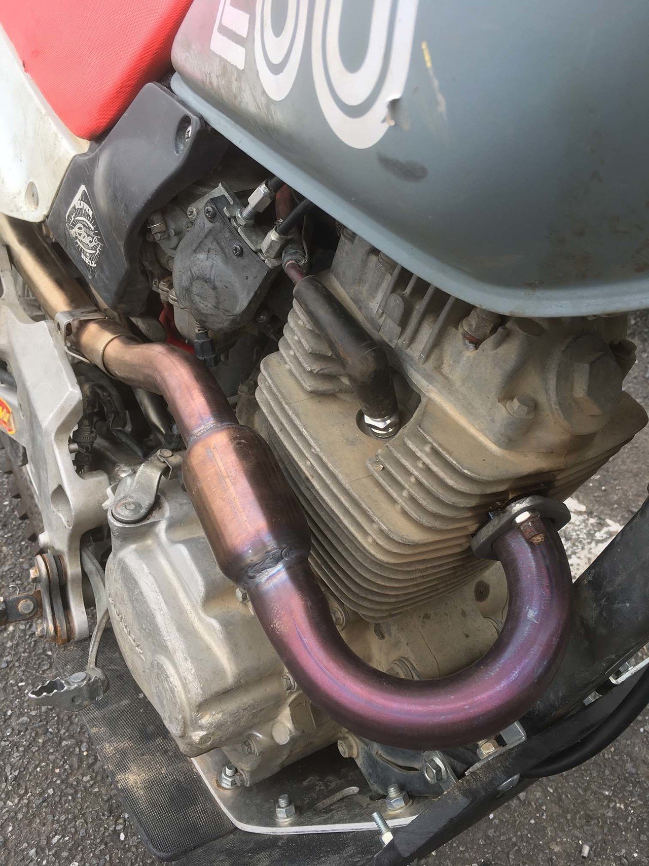 SL230 RSV ステン/アルミ フルエキマフラー　◆代引・返品対応します！120サイズ R070767B