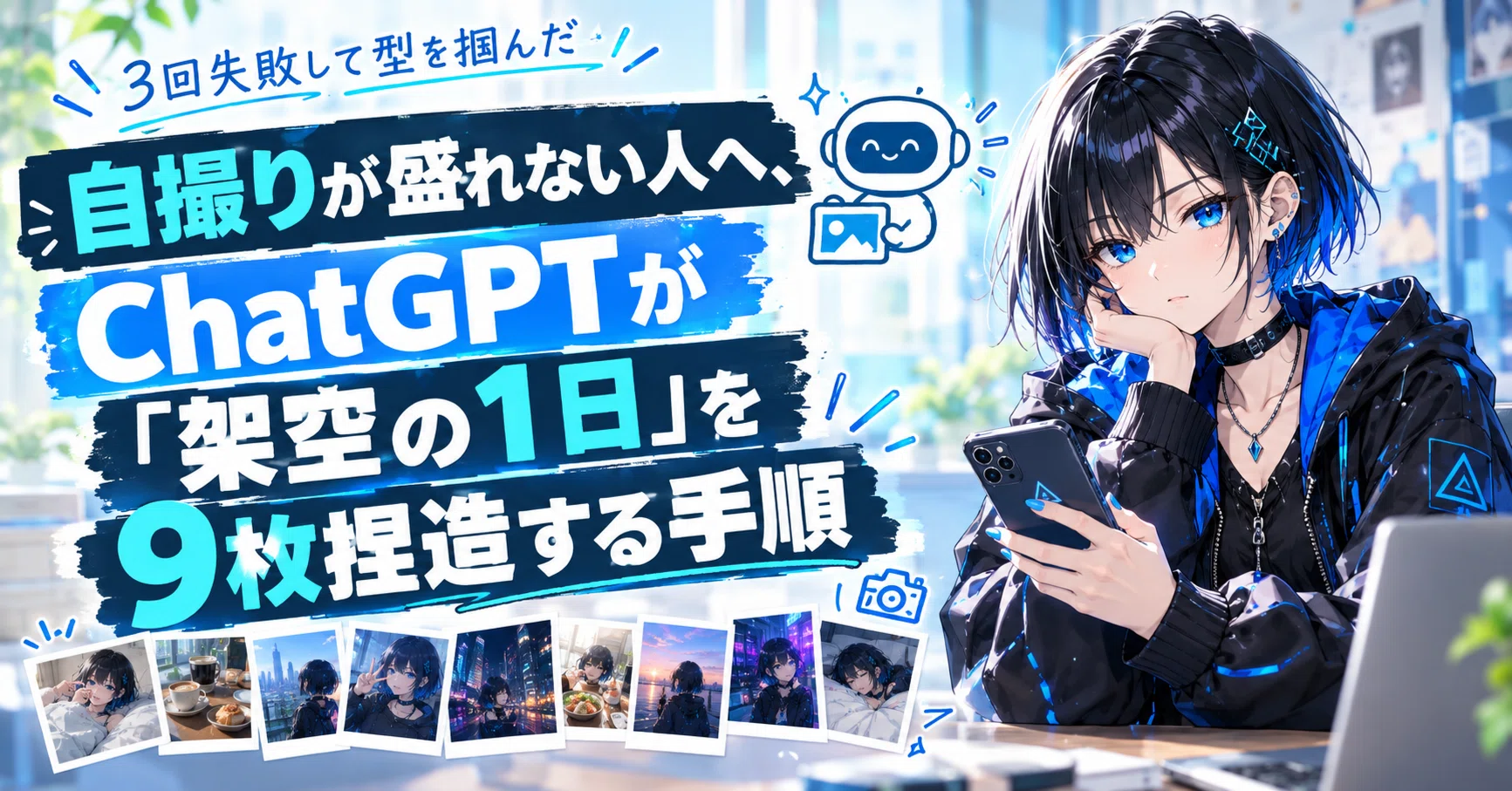 AIで『もう一人の1日』を捏造、3回失敗して分かった9カットの型