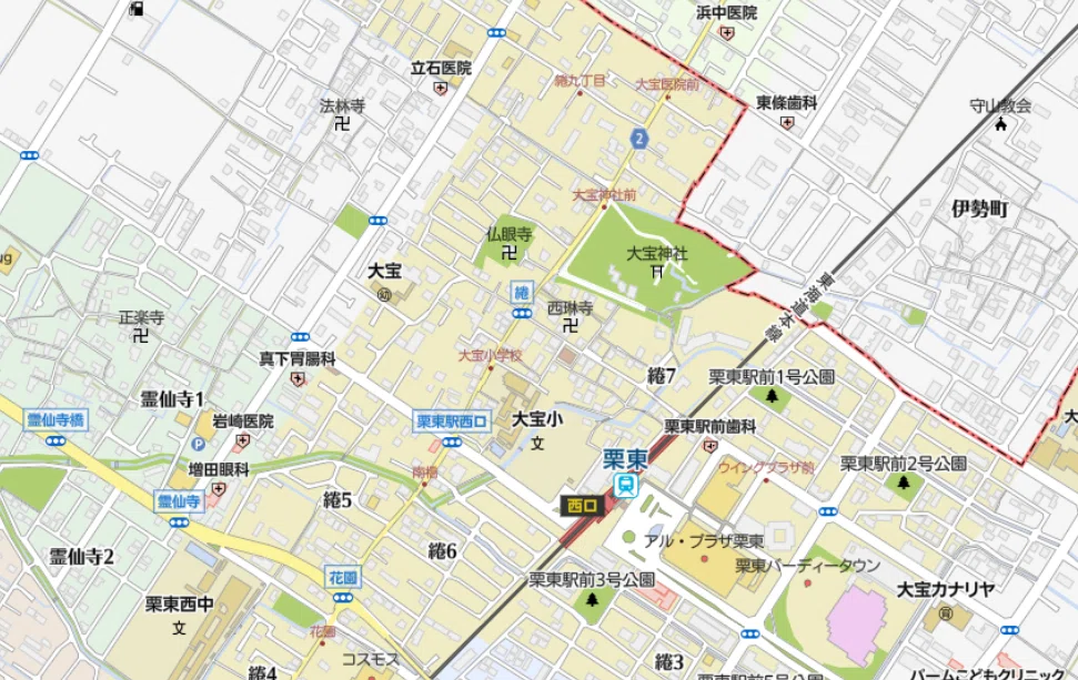 栗東市大宝