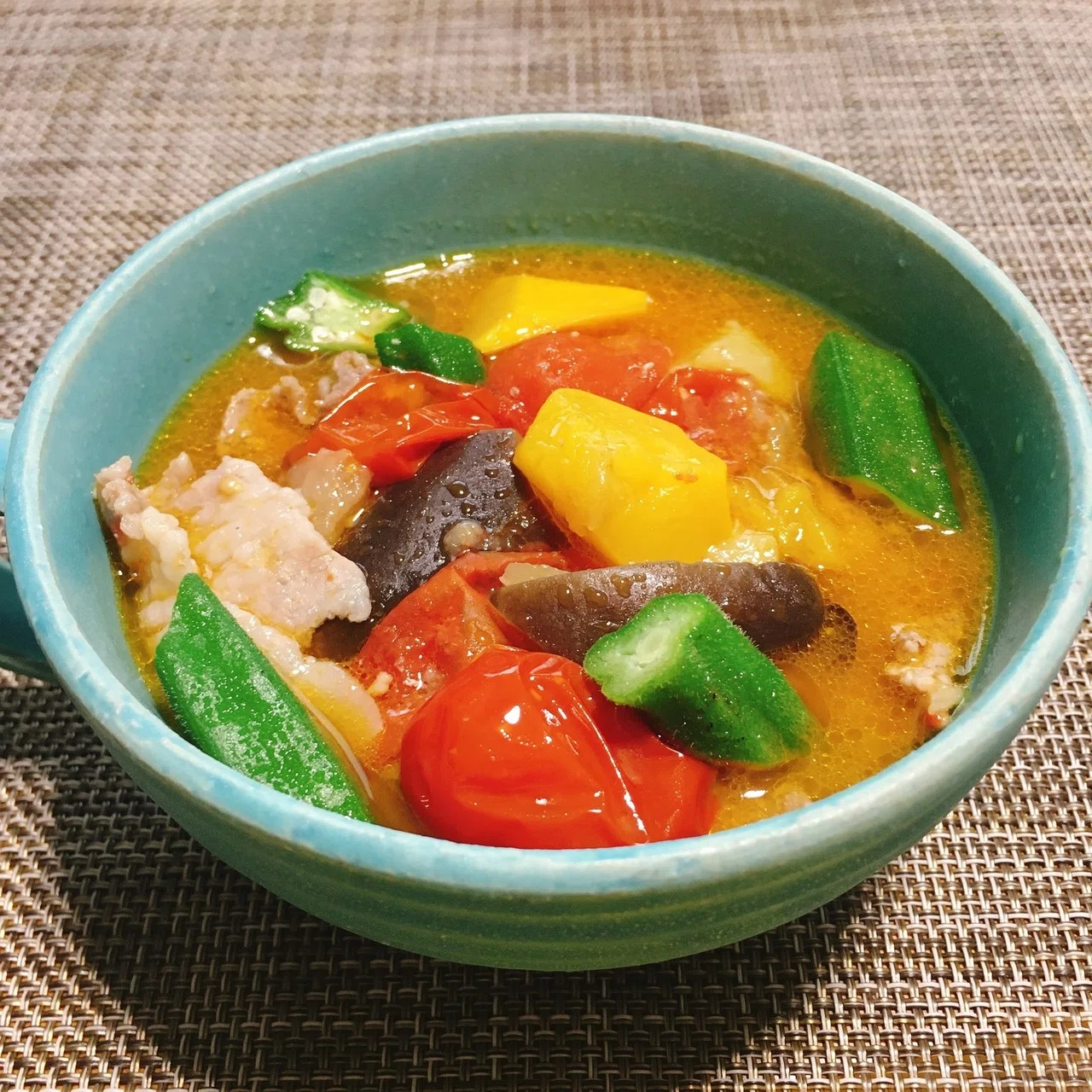 ホットクック ホットクックで夏野菜の豚汁を作ってみませんか｜猛牛打線