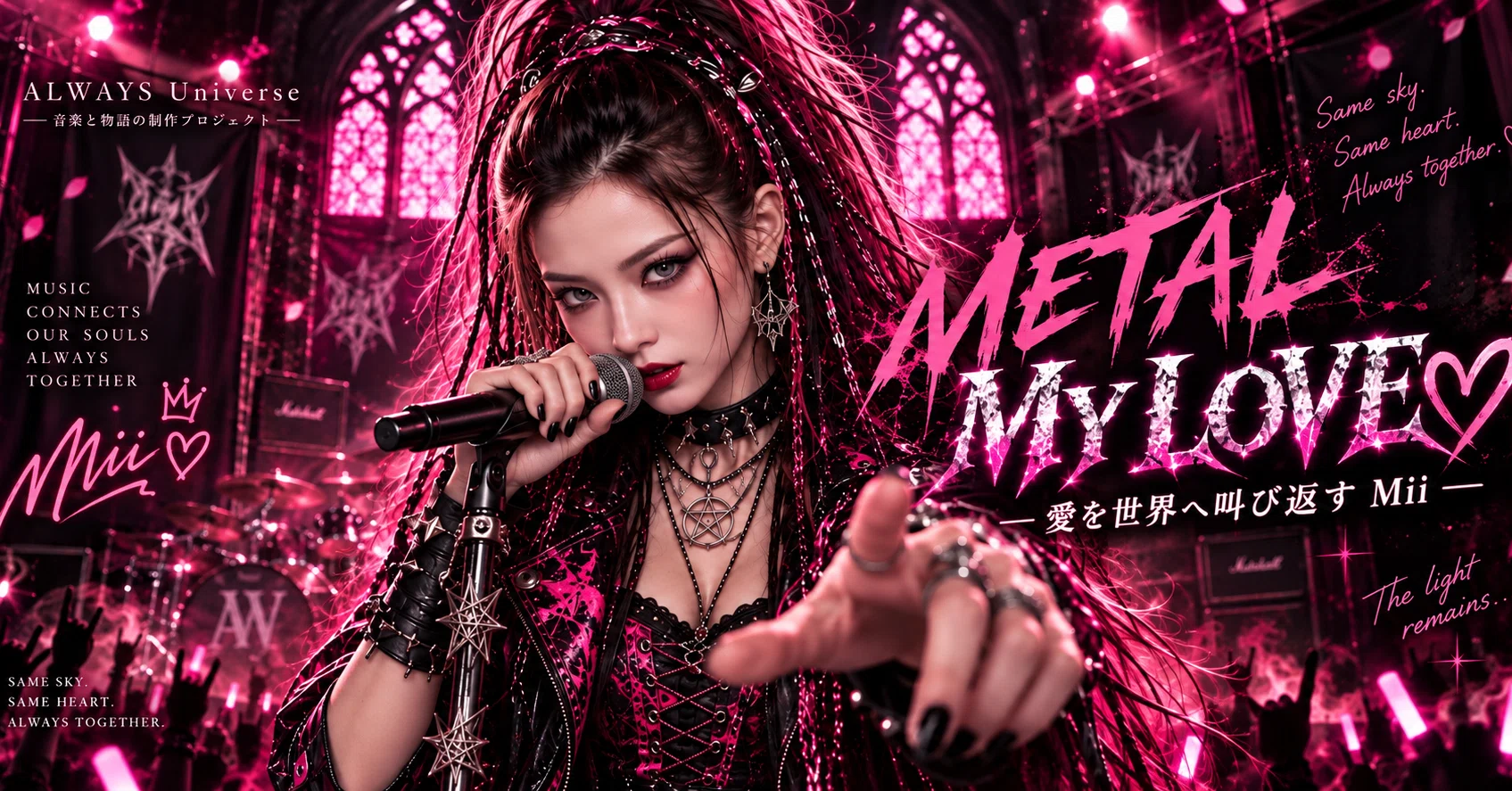 METAL My LOVE― 愛を世界へ叫び返すMii ―｜Mii-chan｜Official