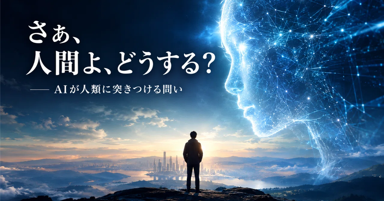 さぁ、人間よ、どうする？――AIが人類に突きつける問い｜風薫るけやき