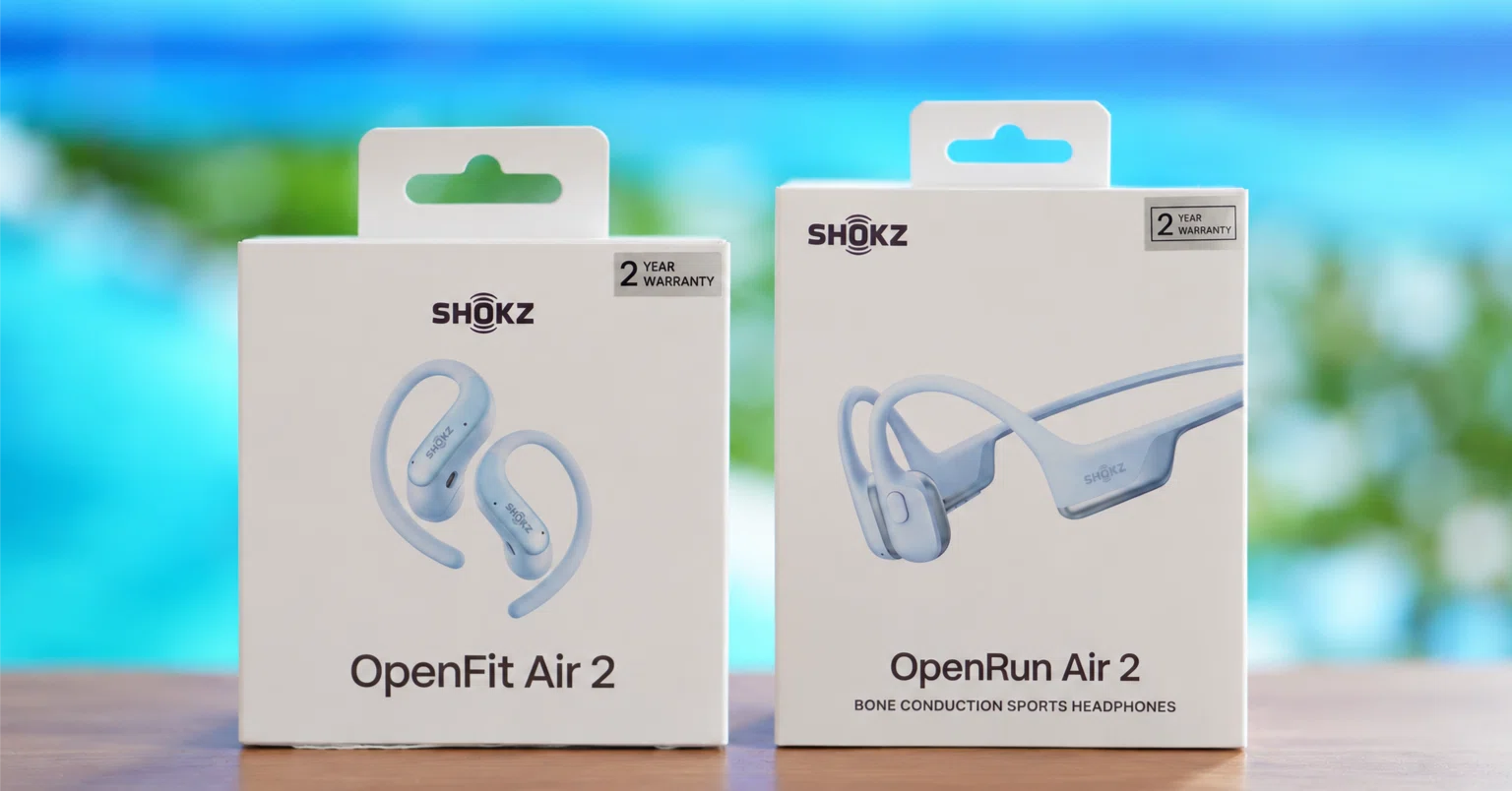 実機レビュー】Shokz OpenFit Air 2／OpenRun Air 2を1週間使って比較