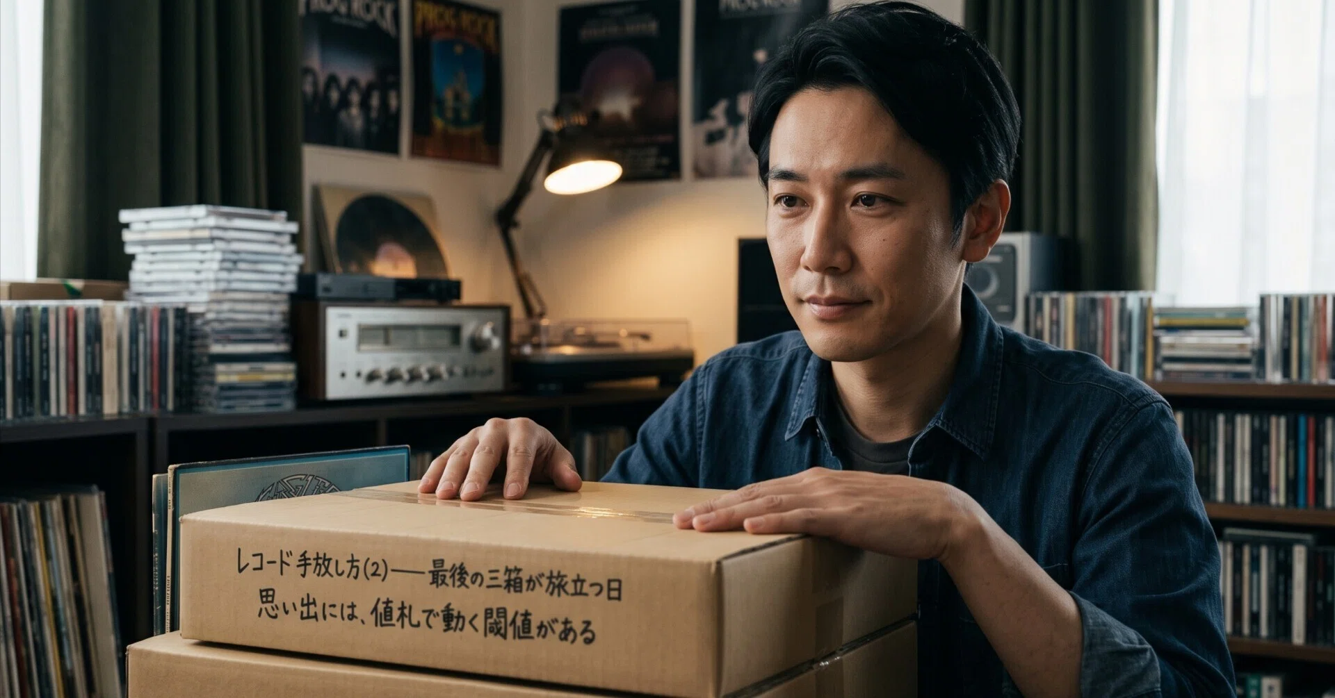 レコードの手放し方(2)——最後の三箱が旅立つ日｜店長のりちゃん