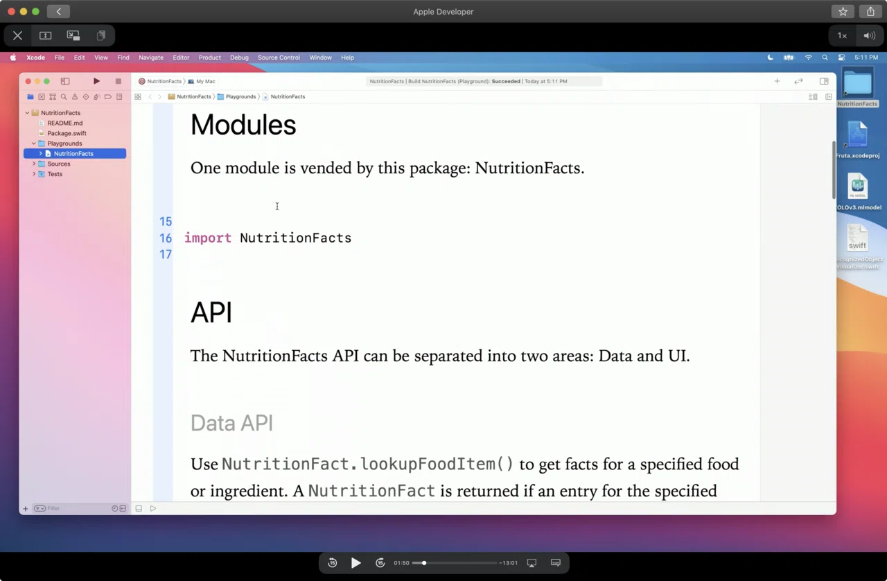 忙しい人向けの Explore Packages and Projects with Xcode Playgrounds - #WWDC20｜戸画美角