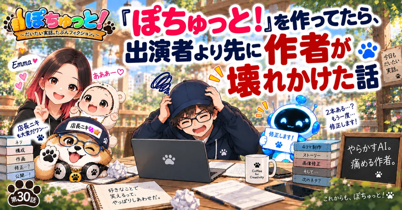 4-koma (28-30): The story of how the author almost broke down before ...