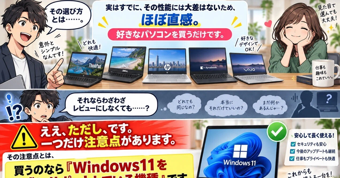 パソコン（詳しくないので、種類等聞かれてもわかりません） 中古ノートパソコン】選び方｜IUEC