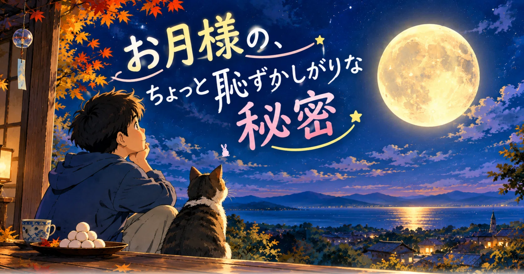 お月様の、ちょっと恥ずかしがりな秘密』｜LaLaLa