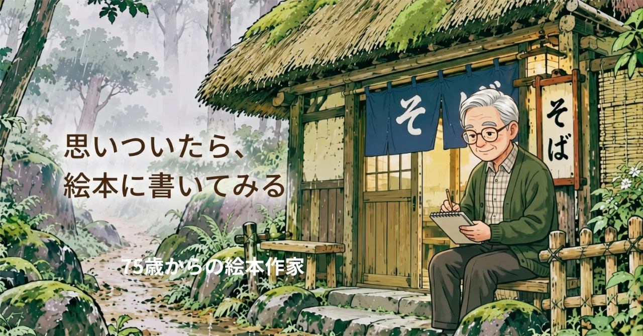 思いついたら、とにかく絵本にしてみる｜75歳からの絵本作家