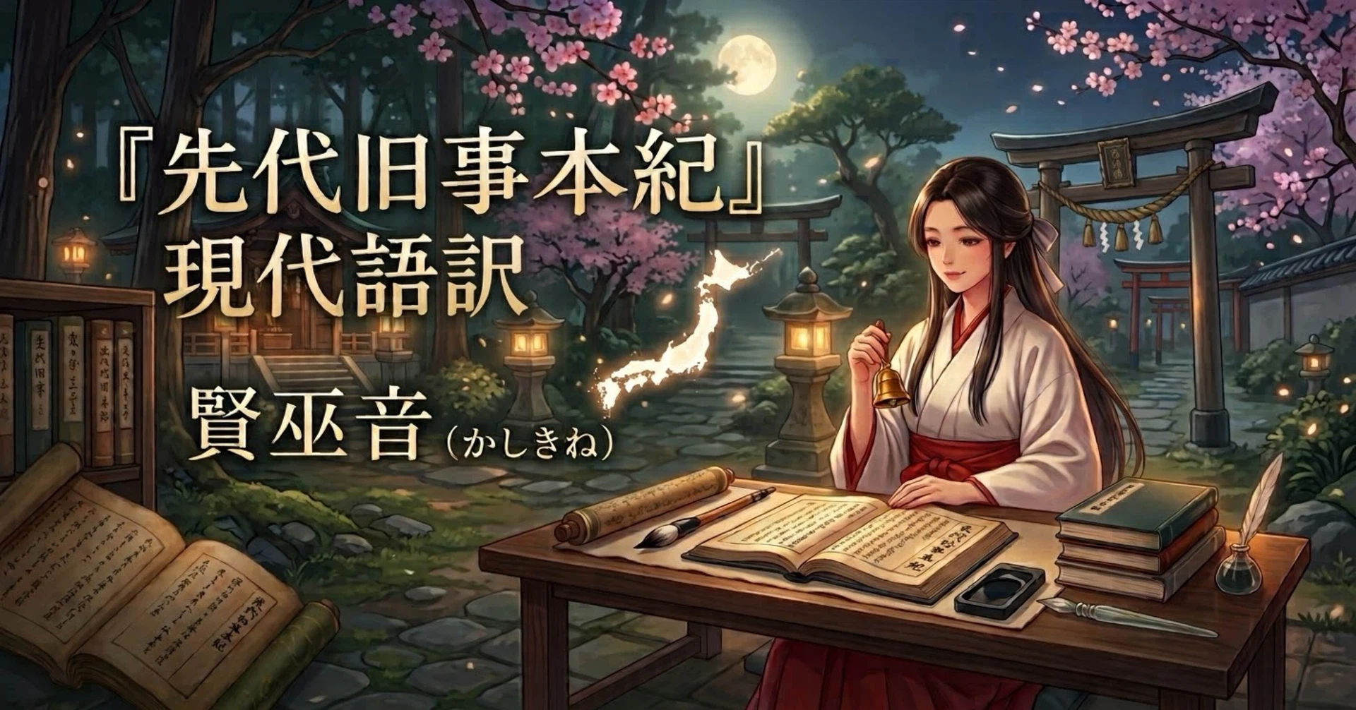 賢巫音（かしきね）＠先代旧事本紀 現代語訳の記事一覧｜note（ノート）
