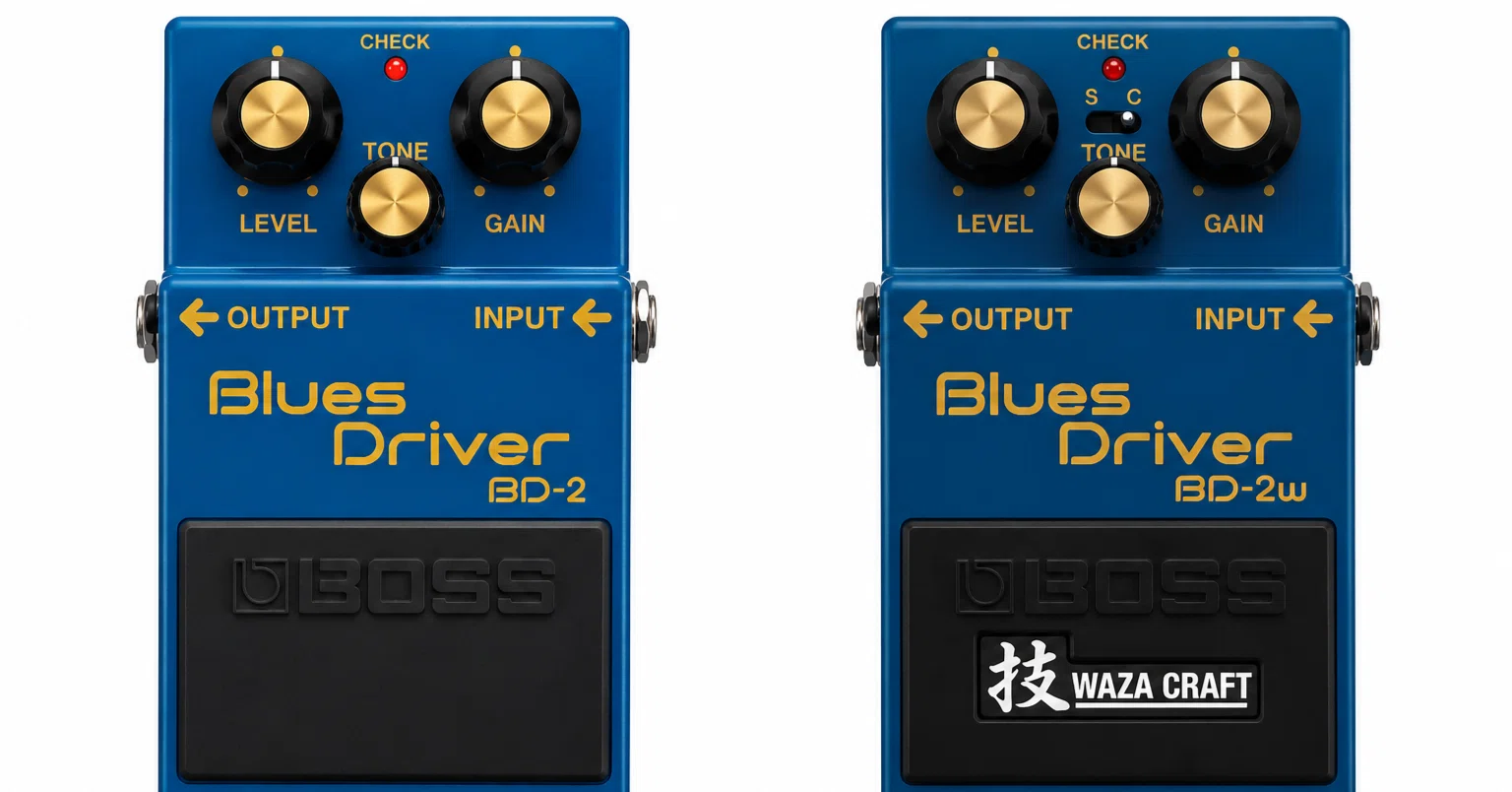 BOSS BD-2 vs BD-2W｜約1万円の価格差に意味はある？｜エレキギター
