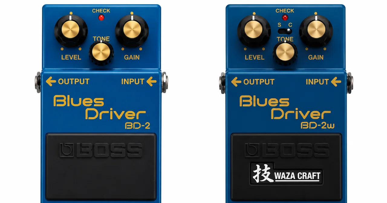 BOSS BD-2 vs BD-2W｜約1万円の価格差に意味はある？｜エレキギター