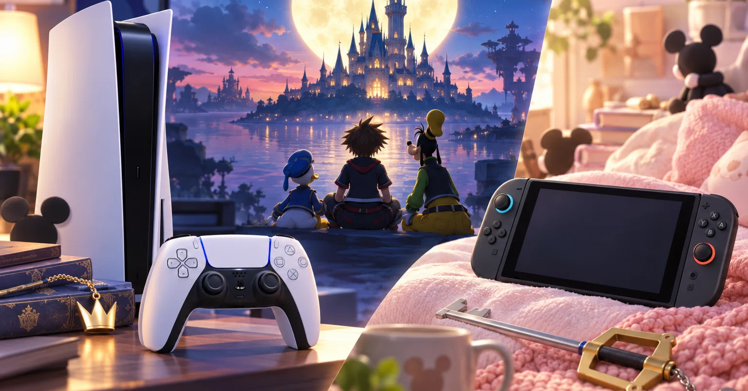 キングダムハーツ コレクションPS5版とSwitch2版の違いは？どっちが