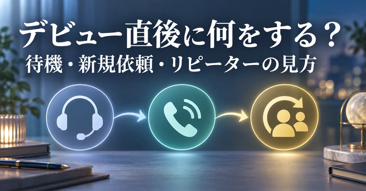 電話占い師はデビュー直後に何をする?新人期間の待機・新規依頼・リピーターの見方