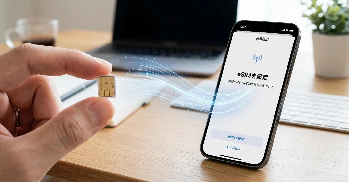 iPhone 17で物理SIMが消えた──eSIMは本当に乗り換えにくいのか