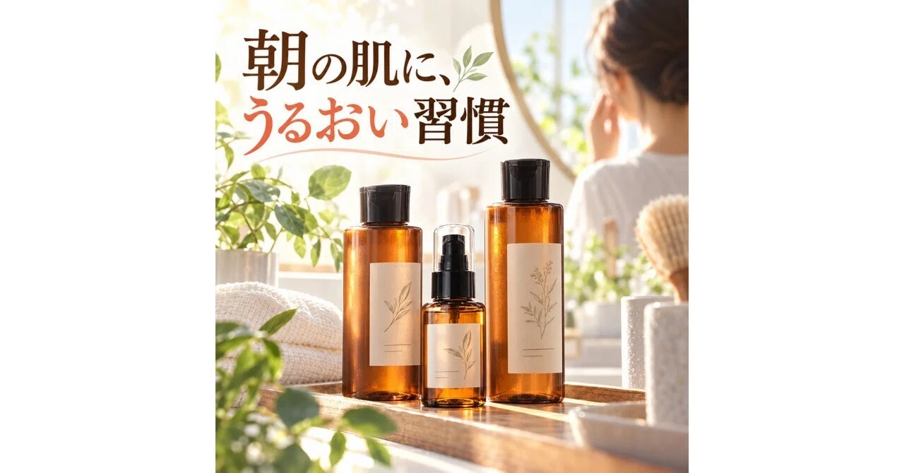 朝のスキンケアを、香りと保湿の時間に整える｜オルナ オーガニック