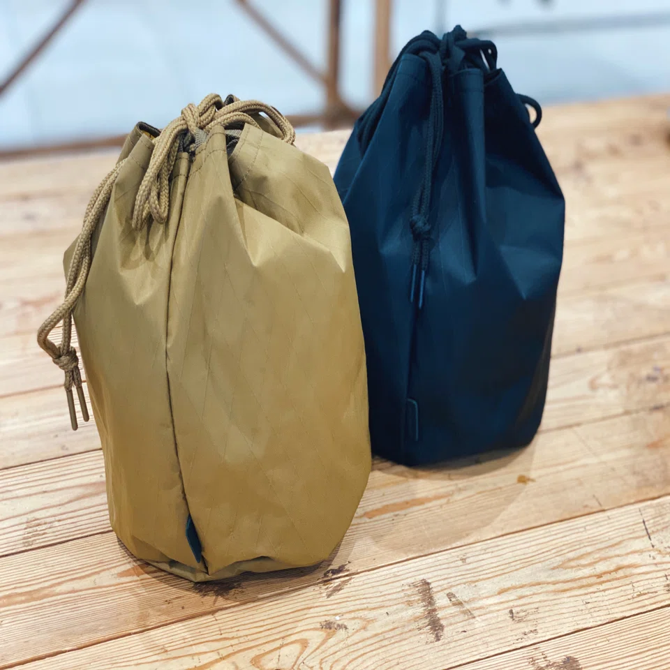 注目のX-Pacシリーズ「X-Pac Nylon Kinchaku」のご紹介。｜snowpeak_online