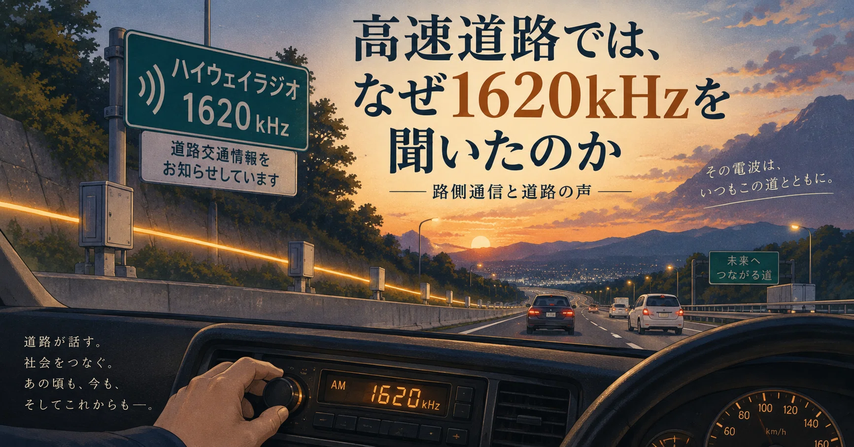 高速道路では、なぜ1620 kHzを聞いたのか｜LoPRA Lab