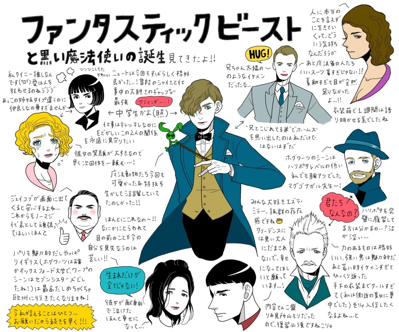 映画大好き イラストつき感想メモ 竹内絢香