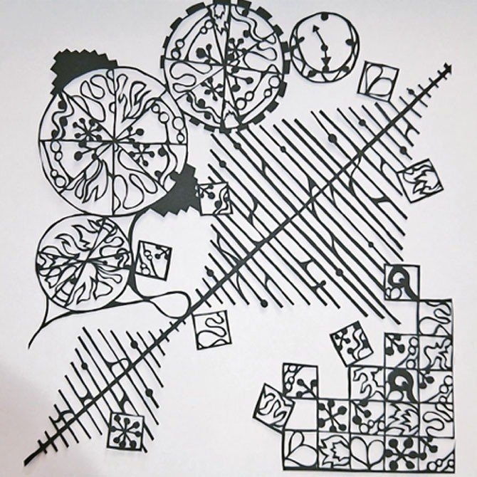 感情表現の切り絵 工房アルル Note