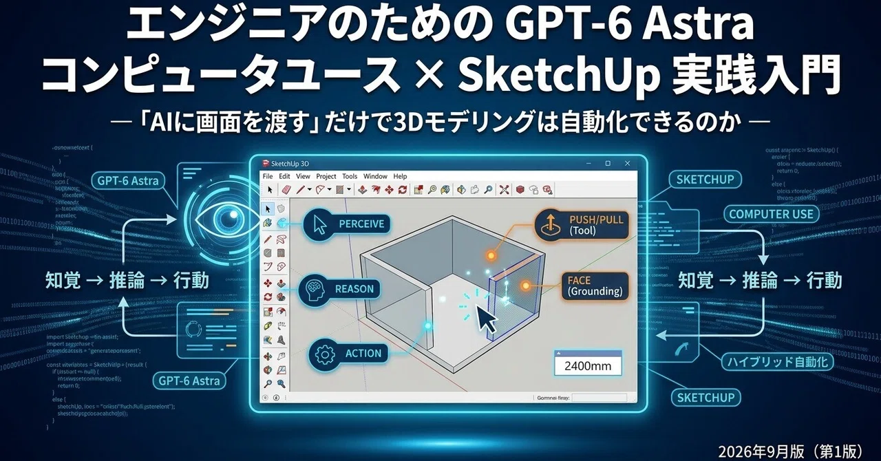 Practical Introduction to GPT-6 Astra Computer Use × SketchUp for ...