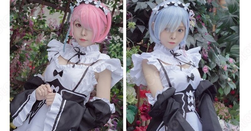 ラム レム コスプレ衣装 Re ゼロから始める異世界生活 Cosplay リゼロ メイド服 Cos Cos Dazai Note