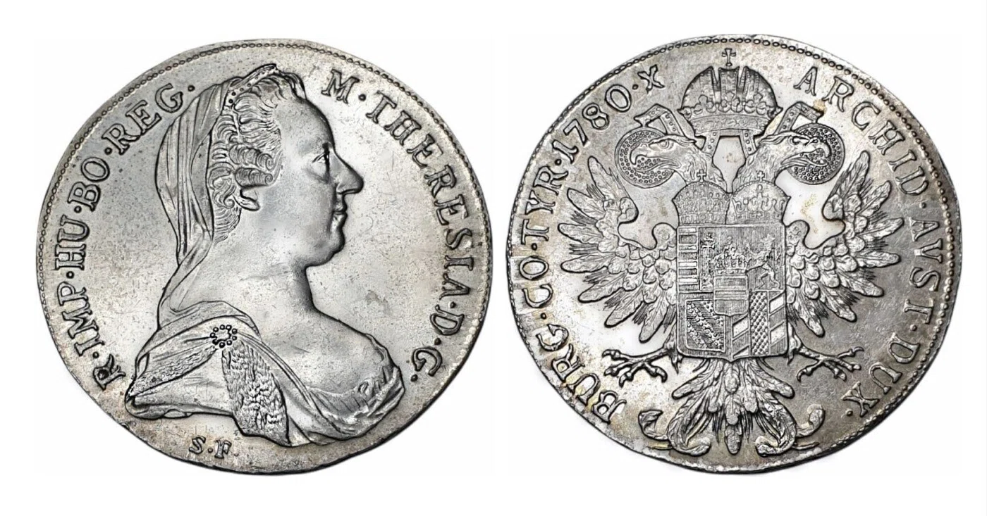 オーストリア帝国の女帝マリア・テレジアの1ターラー銀貨とは？繁栄の