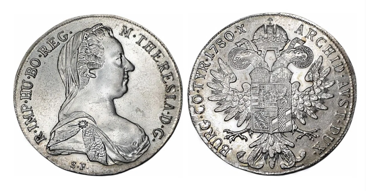 オーストリア帝国の女帝マリア・テレジアの1ターラー銀貨とは？繁栄の
