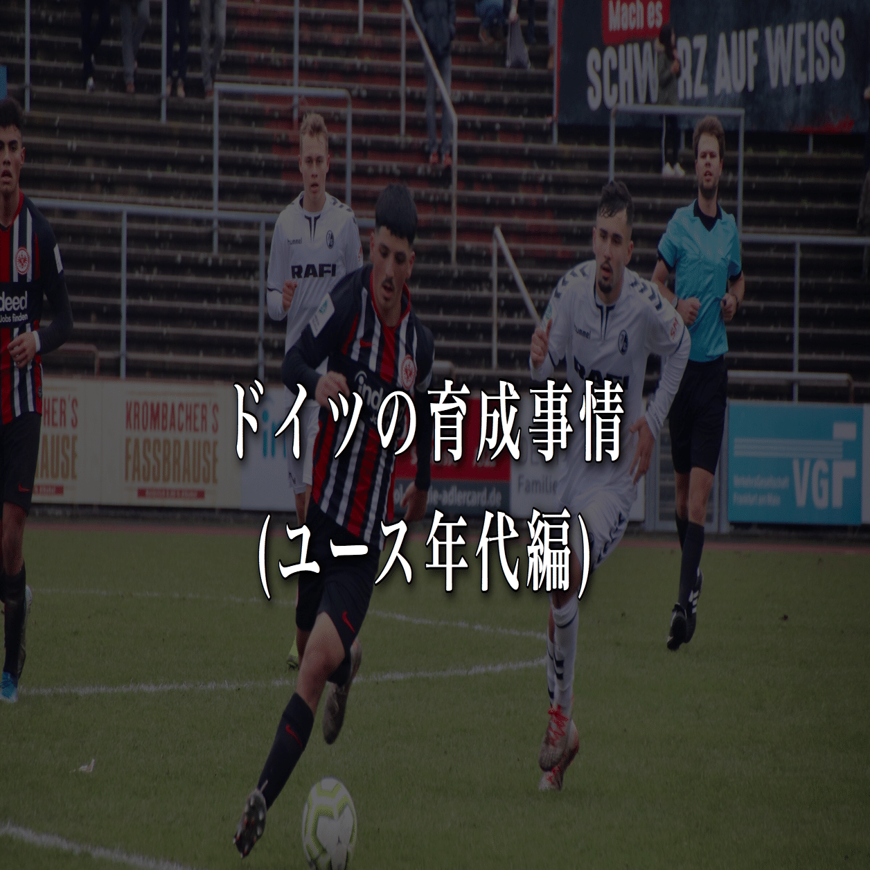ドイツの育成事情 ユース年代編 Wfc ドイツサッカー情報 Note