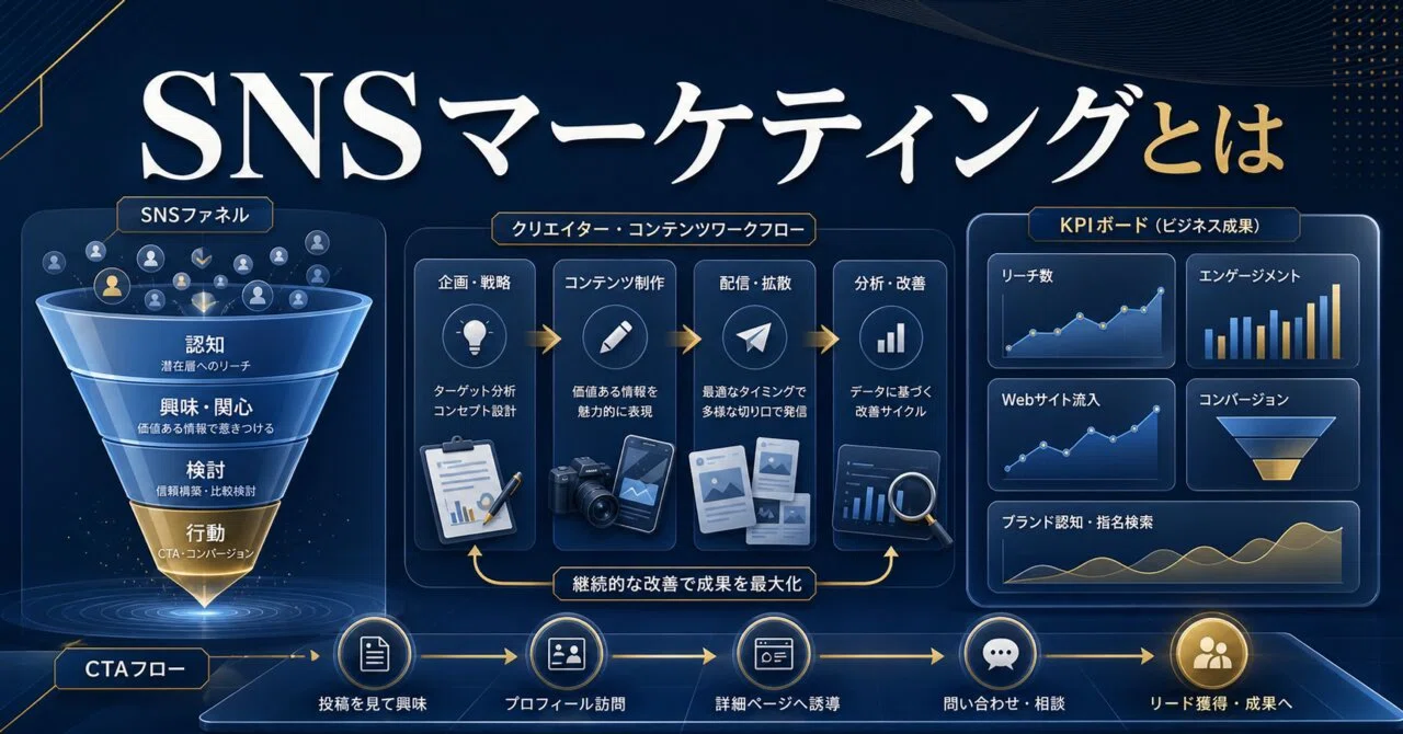 2026年完全版】SNSマーケティング完全ガイド｜戦略・運用・成功事例を