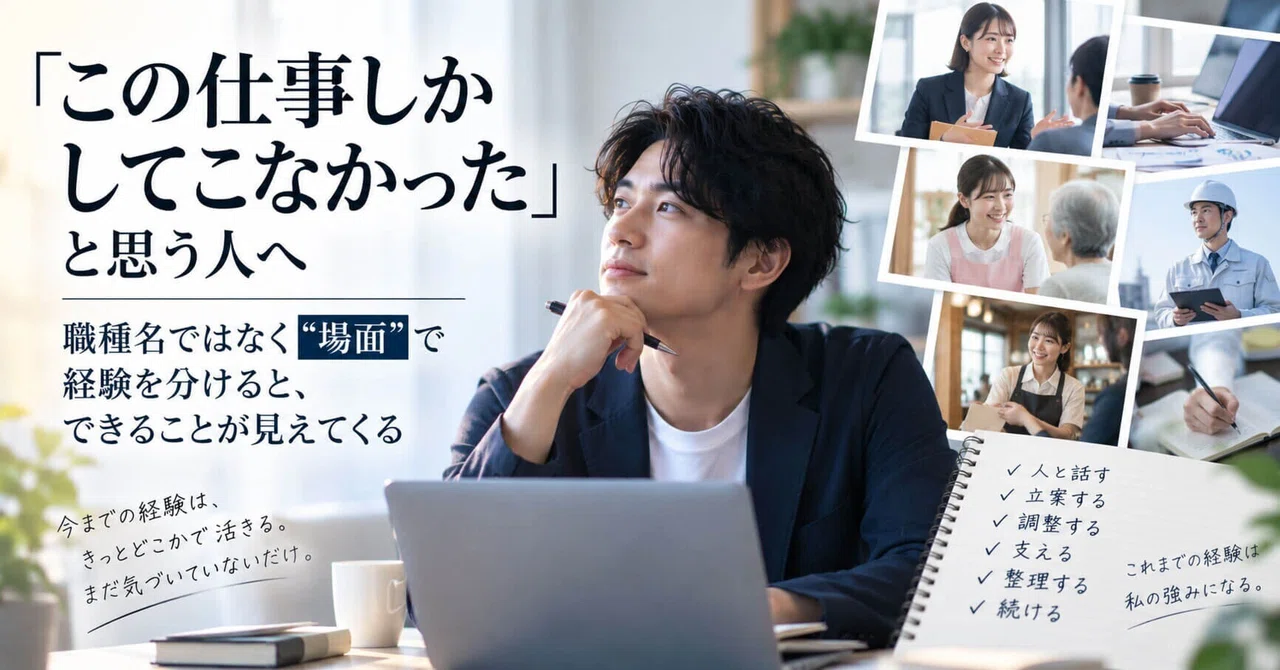 Successful job changers talk about 'situations,' not 'job titles.'｜ふうた ...
