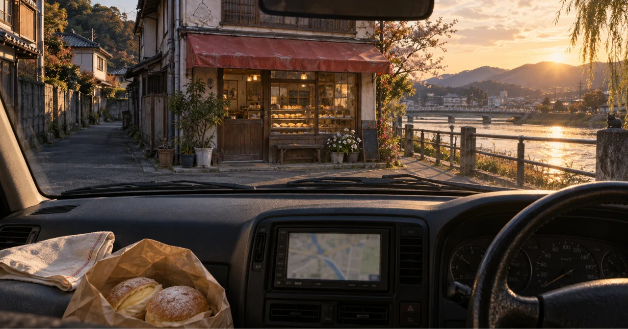 My father's car navigation system has roads that don't exist｜余白の灯｜短編小説