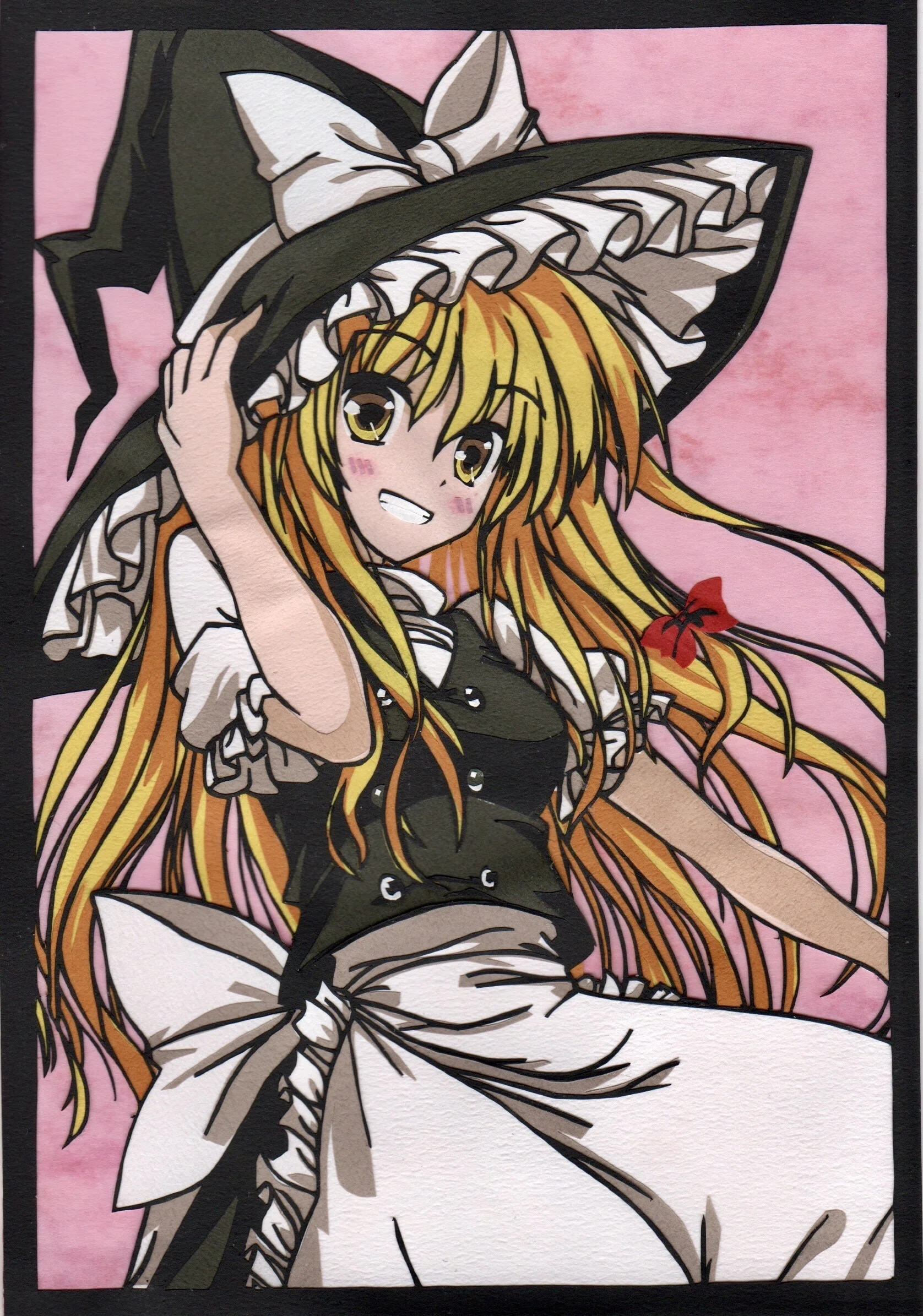 同人手描きイラスト】東方Project 霧雨魔理沙 A5 【公式通販】