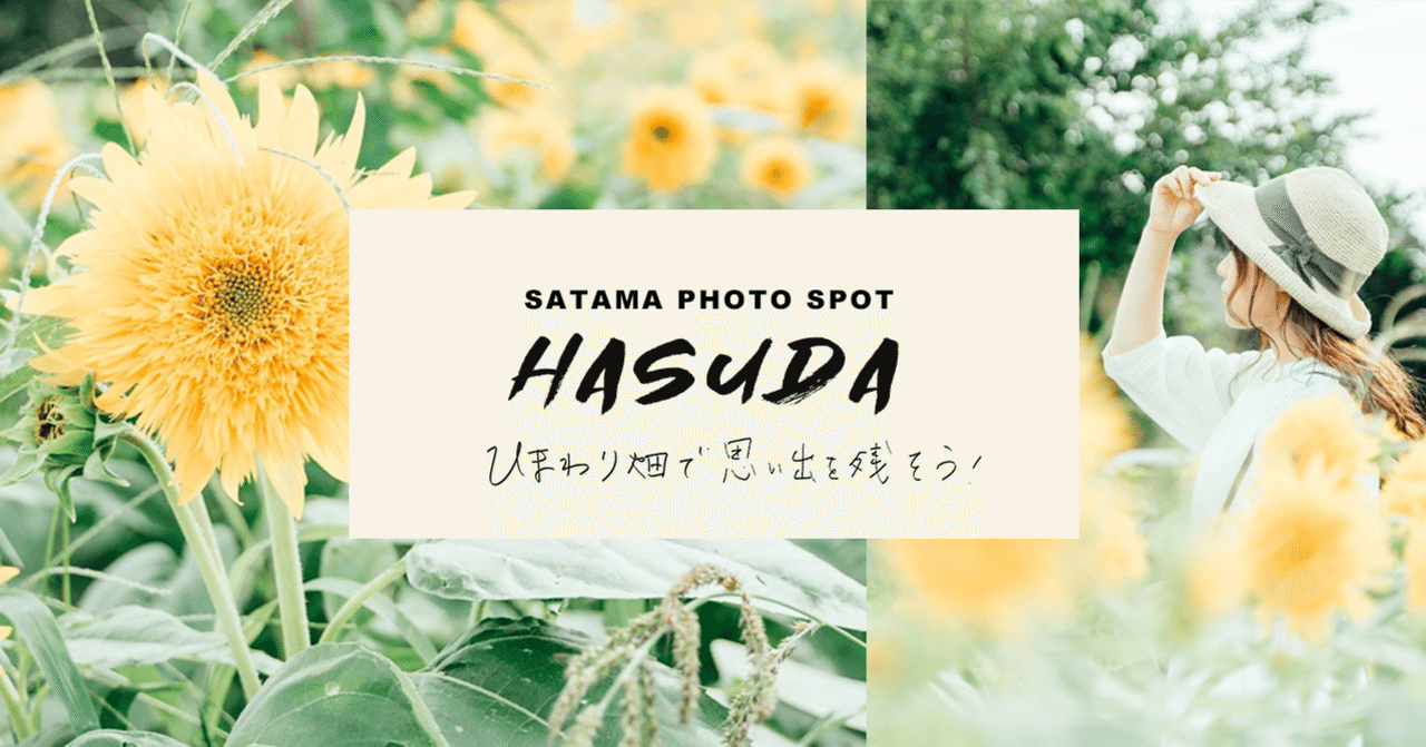 蓮田市 ひまわり畑に行って思い出を残そう 埼玉お出かけメディア Shiki Sai 編集部 Note 蓮田市 ひまわり畑に行って思い出を残そう 埼玉お出かけメディア Shiki Sai 編集部 Note