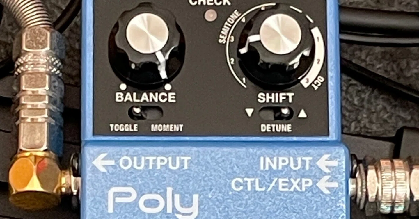 BOSS XS-1 Poly Shifterを使ってみた感想。|うっちーの音楽ノート♪ BOSS XS-1 Poly Shifterを使ってみた感想。|うっちーの音楽ノート♪
