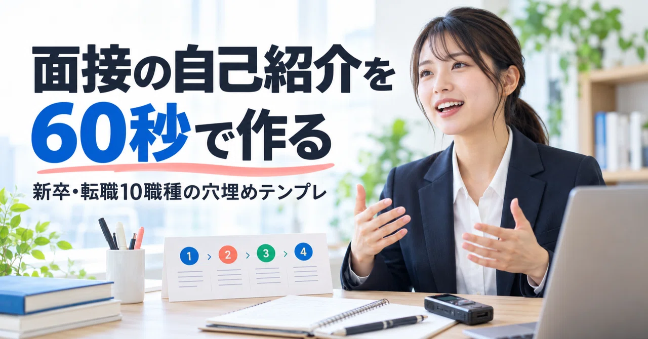 Practical Workshop: Create a 60-Second Interview Self-Introduction ...