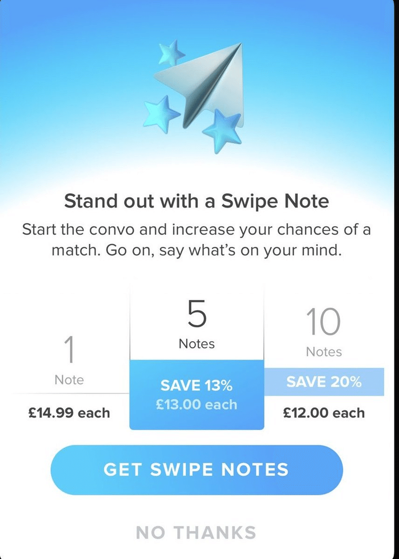 Tinder Platinum ティンダープラチナの解説 新プランは入ったほうがいいの ライク優先表示でスワイプノート Swipe Note 機能付き めぐみ ネトナンテク恋愛工学 Note Tinder Platinum ティンダープラチナの解説 新プランは入ったほうがいいの ライク優先表示でスワイプノート Swipe Note 機能付き めぐみ ネトナンテク恋愛工学 Note