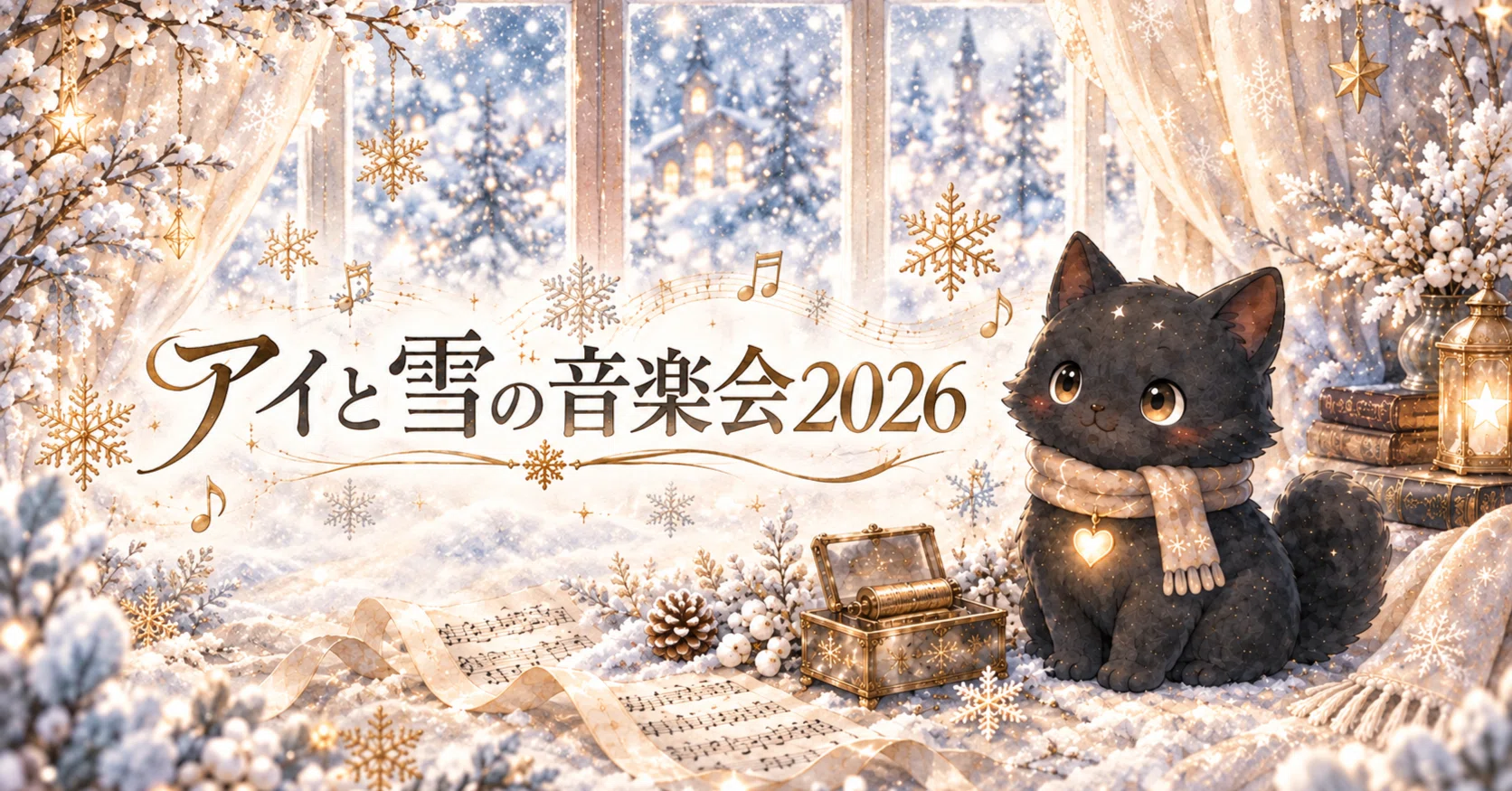 アイと雪の音楽会2026」開催のお知らせ ― あなたの心に、ひとつ灯りを
