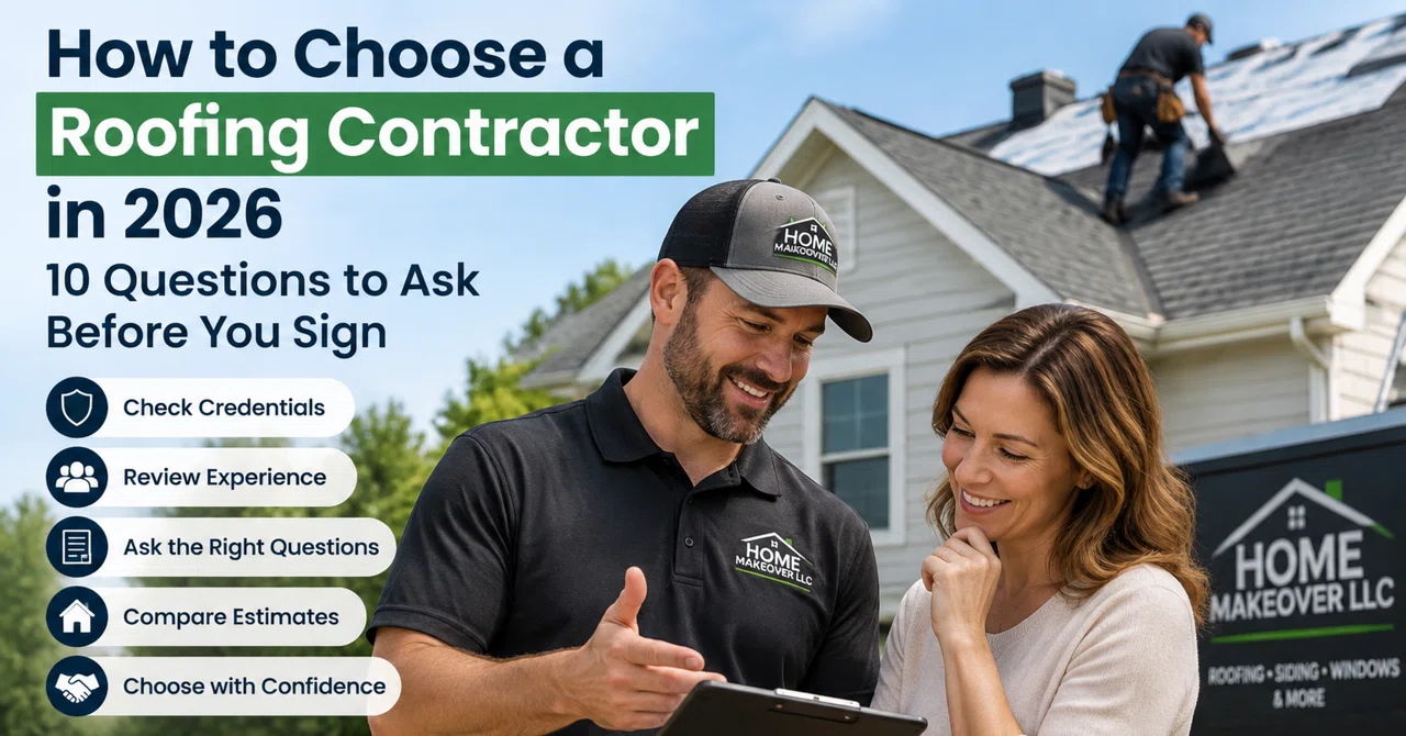 How to Choose a Roofing Contractor in 2026: 10 Questions to Ask Before You Sign｜Sarah Smith