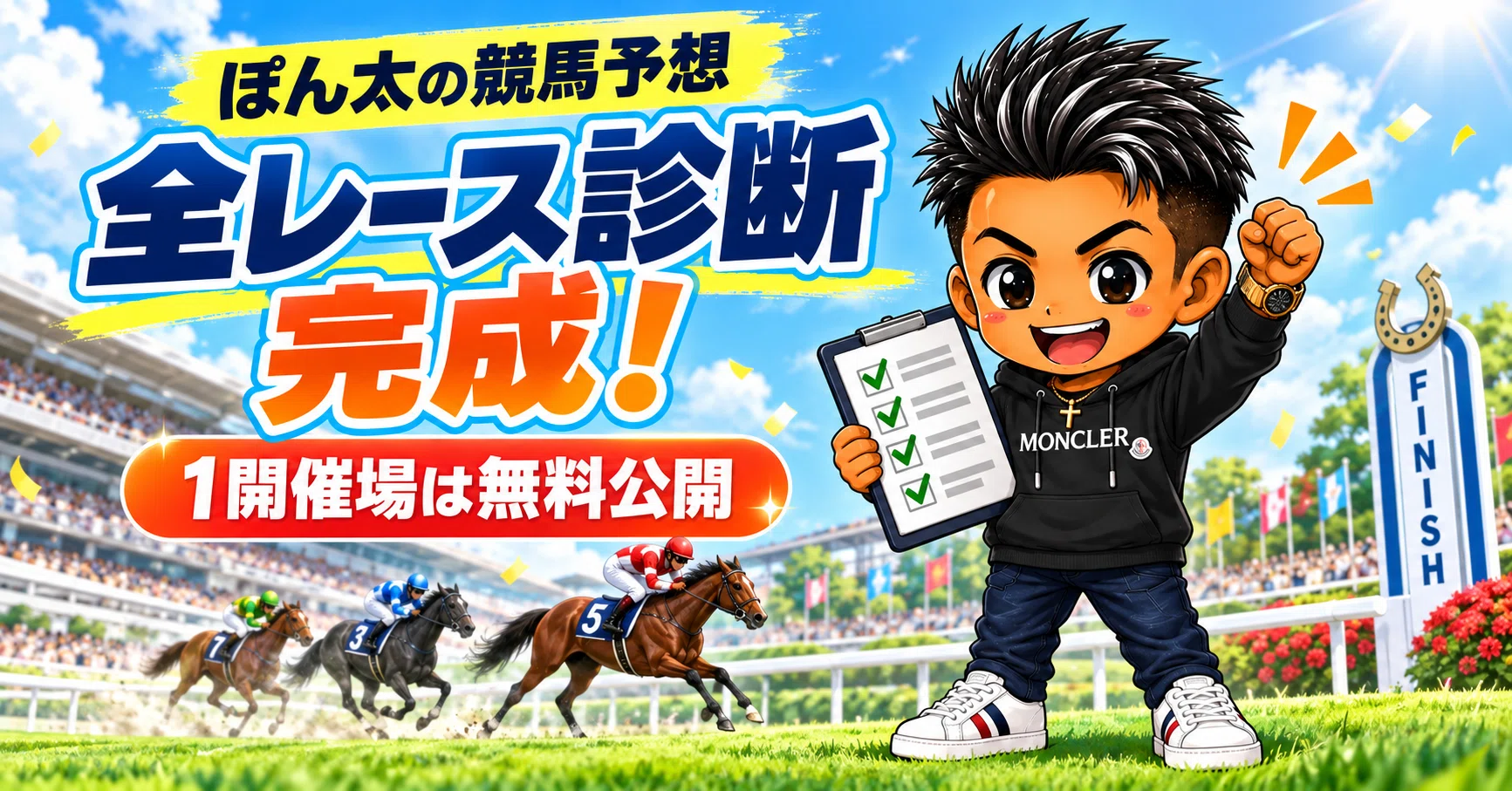 9月19日（土）中央競馬、全レース診断‼️｜ぽん太