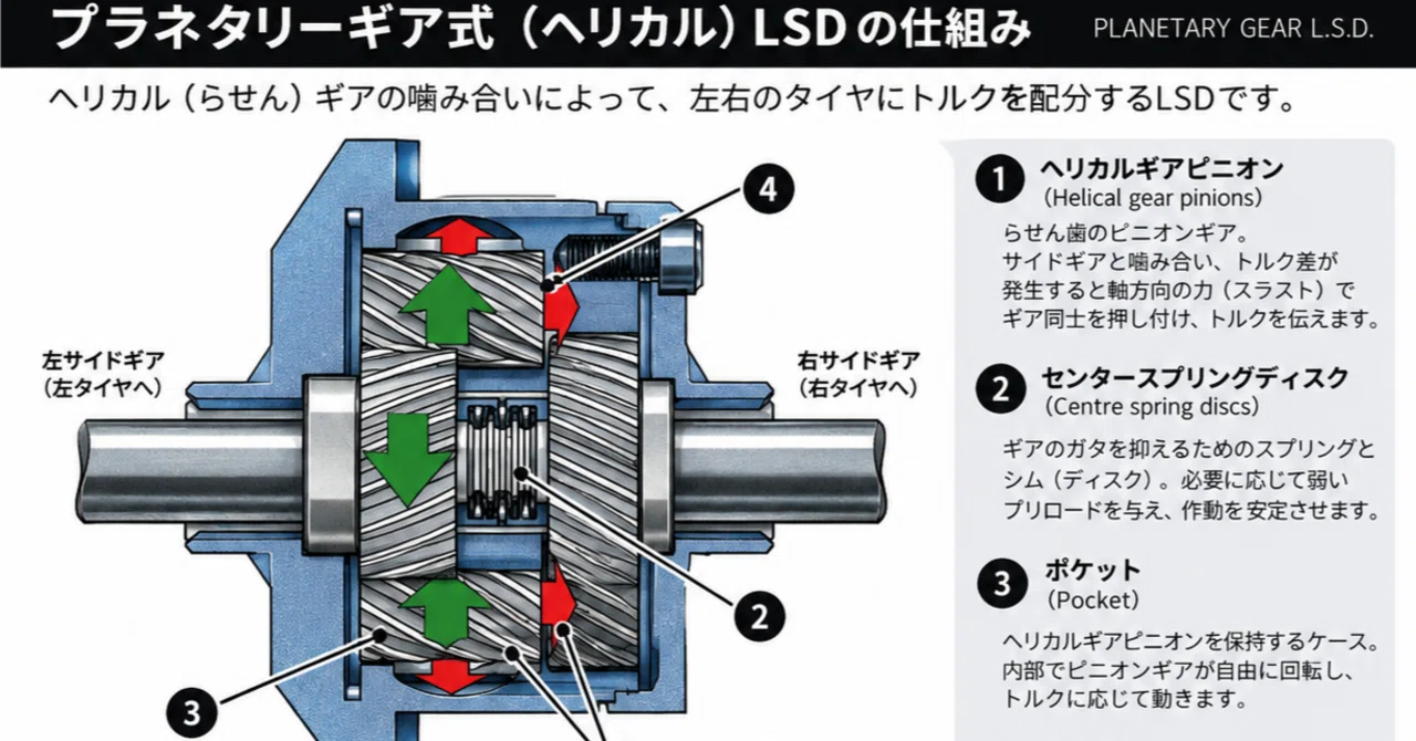 JB64/74は「純正電子制御 × プラネタリーギアLSD」で化ける― ブレーキ
