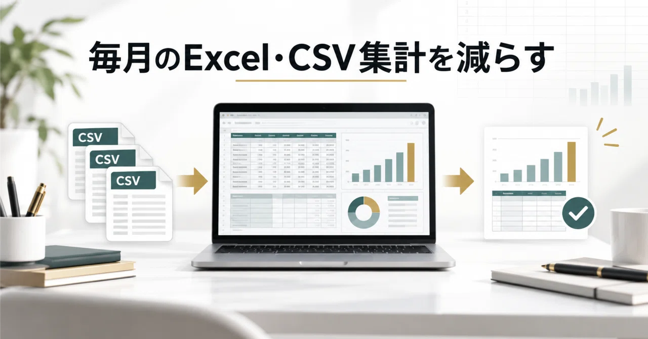 3 Ways to Reduce Monthly Excel/CSV Aggregation: Turning Repetitive ...