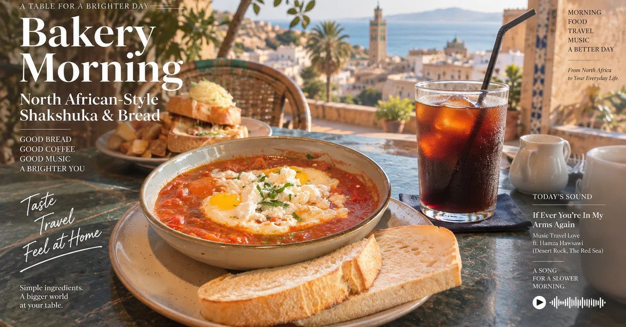 Bakery Breakfast / North African-Style Shakshuka and Bread｜トム｜パン屋35年経営回顧録